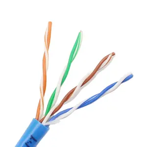 0.57毫米utp 4对bc cat5e以太网跳线通用数字线cat6 nf-468 sc8108液晶网络cat5 rj45局域网