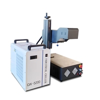 Machine de marquage laser UV portable 10W pour verre, métal et non-métal