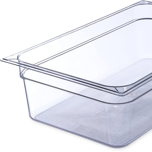 Contenedor Transparente Apilable Gastronorm para Alimentos, Preparación en Cocina, <span class=keywords><strong>Mise</strong></span> en <span class=keywords><strong>Place</strong></span>, Verduras, Frutas, Queso, Venta al por Mayor - Product Image 2