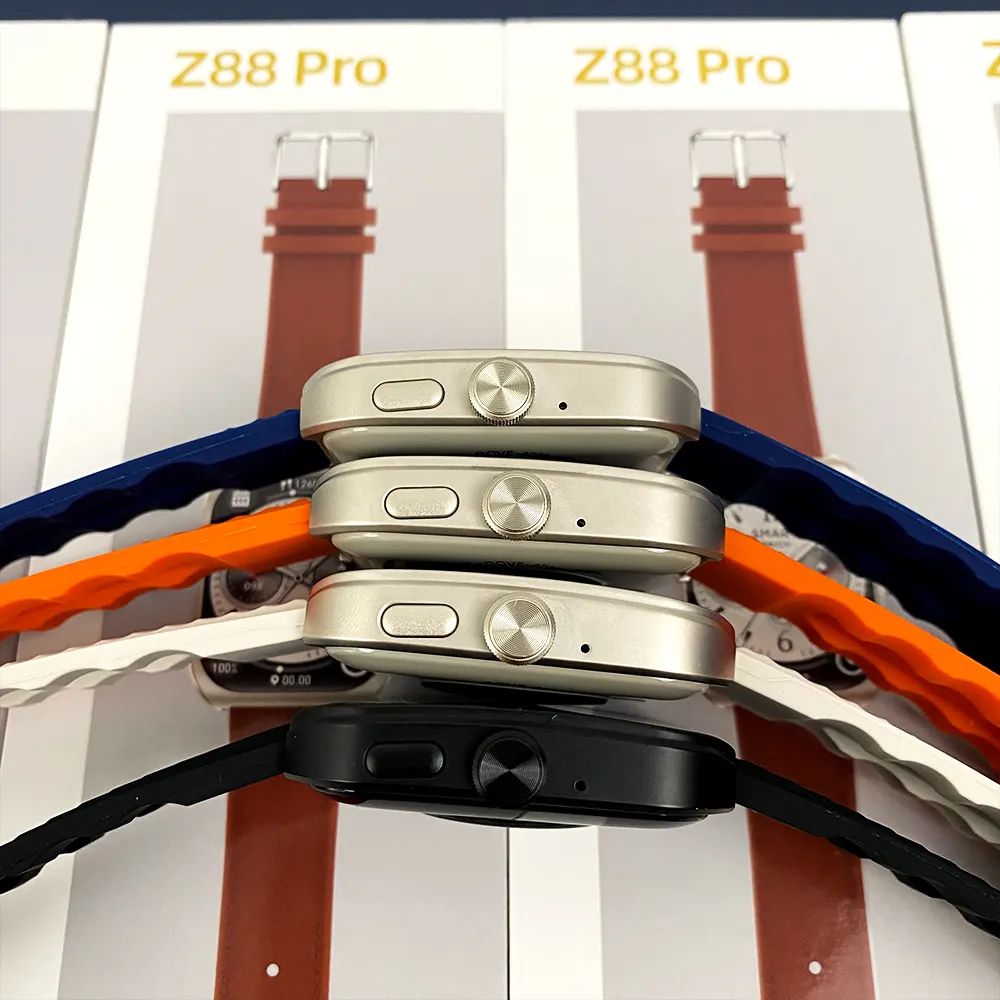 Reloj inteligente deportivo con logotipo personalizado Z88pro Fitness al aire libre Frecuencia cardíaca IP68 Dispositivos portátiles a prueba de agua 2024 OEM ODM Z88 Pro Reloj inteligente