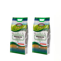 Sac de riz de qualité alimentaire 10kg impression de Gravure 5Kg sac de papier de riz Kraft emballage pochette debout