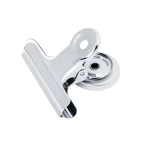 Formato su misura heavy duty clip magnetiche piccole metallo magnetico segnalibro clip per la vendita