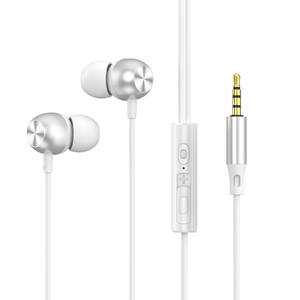 YD 3,5 Heavy Bass HIFI Sonido estéreo Auriculares intrauditivos Llamada de alta definición Reducción de ruido con micrófono Auricular con cable de mm - Product Image 1