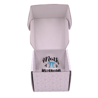 Boîte cadeau carrée rigide pour tasse à café, impression personnalisée, écologique, recyclable, emballage en carton ondulé pour tasse à thé