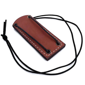 Funda de Cuero de Alta Calidad Personalizable, Producto OEM de Fábrica, Venta Caliente 2026, Funda de Cuero de Primera Calidad para Navajas de Bolsillo, Autodefensa - Product Image 1