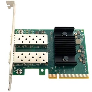 การ์ดเครือข่าย NVIDIA Mellanox การ์ดเชื่อมต่อการ์ด MCX631102AN-ADAT ConnectX-6 DX En 200GbE อีเธอร์เน็ต PCIe PCI ปิดใช้งานการเข้ารหัส