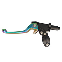 Accessoires pour motos, levier de frein en alliage d'aluminium, ASV F3, levier de frein et d'embrayage pliable résistant aux chocs