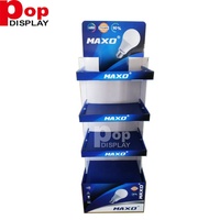 POS lampe ampoule carton affichage 4C papier imprimé présentoirs magasin de détail stand