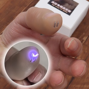 Encendedor de arco de alto voltaje, encendedor electrónico de pulso para fuegos artificiales, trucos de magia con fuego, accesorios de escenario para magos, juguete EDC para acertijos con <span class=keywords><strong>el</strong></span> dedo. - Product Image 2