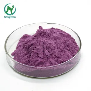 Newgreen Manufacturer Supply Nature Blue Butterfly Pea Flower Powder 99%