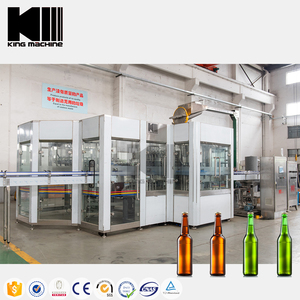 Hot Automatic Glass Bottle Filling Capping Machine for Water Beverage Juice Carbonated Beer Aseptic Milk Liquor Whisky