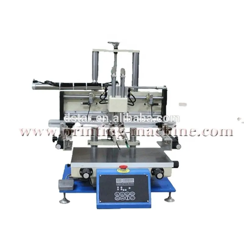 DX-3050D masaüstü pnömatik sürücü yarı otomatik serigrafi BASKI MAKİNESİ