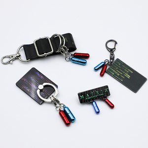 Customized Metal Name Badge Pin 3D Lenticular Picture Polaroid Lapel Pin Pill Box Pillbox Capsule Metal Badge Lapel Pin - Product Image 5