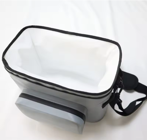 กระเป๋าใส่<span class=keywords><strong>อาหาร</strong></span>กลางวันแบบปรับแต่งได้ FH รุ่นทันสมัย กระเป๋าเก็บความเย็นแบบพกพาสำหรับกิจกรรมกลางแจ้ง ทำจาก PVC ขนาด 15 ลิตร/20 ลิตร ความจุขนาดใหญ่ กันน้ำ ฉนวนกันความร้อนอย่างดี กระเป๋าเก็บความเย็นแบบนุ่ม - Product Image 6