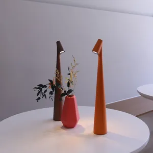 LED <b>Table</b> <b>Lamp</b> USB Charging Atmosphere <b>Lamp</b> Bedroom Bedside <b>Lamp</b> Top Touch Dimming <b>Study</b> <b>Lamp</b> Light Night Minimalist Desk <b>Lamp</b> - Product Image 2