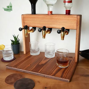 ตู้จ่ายไวน์ไม้คุณภาพสูง พร้อมก๊อกน้ำใช้งานง่าย สำหรับบาร์ในบ้าน งานปาร์ตี้ และร้านอาหาร - Product Image 4