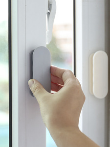 2 adet pencere dolabı çekmece kolları kendinden yapışkanlı kapılı gardırop kolu organizatör macun açık sürgülü kapı topuzu - Product Image 3