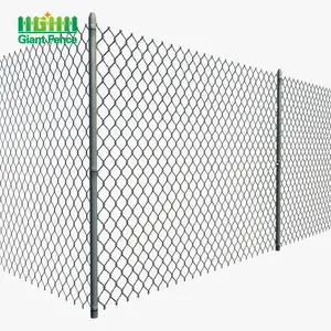 سور للحديقة وصلة بسلسلة ISO مباشرة من المصنع 6 قدم × 12 قدم إطار معدني مطلي ب PVC وخشب معالج بالحرارة