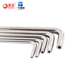 Fabricant de vis 45 #   <span class=keywords><strong>Clé</strong></span> Allen Torx <span class=keywords><strong>creuse</strong></span> longue en acier T10-T50 - Product Image 1