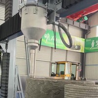 Imprimante 3D à portique pour béton, système d'impression 3D à grande échelle pour la construction de murs