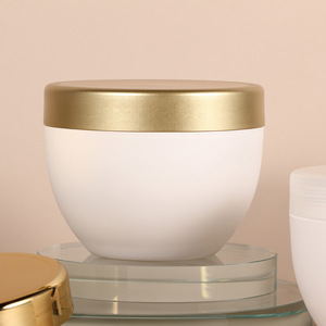 Sanle Custom Cream <b>Jar</b> 250g Round <b>Plastic</b> With Pull Out Lid For Cosmetic Facial Body Hair Use - Product Image 2