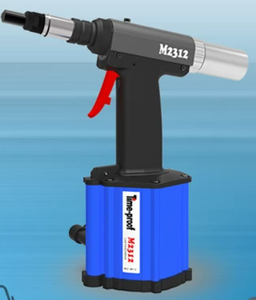 Pistolet à rivets pneumatique de qualité industrielle, force de traction de 14000 N pour rivets en acier/aluminium - Product Image 5