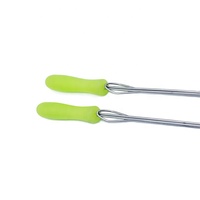 Vente flash - Brochettes de barbecue en métal, fourchettes à viande pour pique-nique en plein air, camping