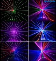 Projecteur laser d'animation couleur 5W avec contrôle DMX512 et CRI 90 pour les discothèques et les KTV