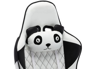 Chaise de jeu pour enfants pivotante et inclinable à dossier haut, fournisseur d'or Alibaba, en cuir blanc, Panda Hehua, siège large, <span class=keywords><strong>bureau</strong></span> de jeu - Product Image 5