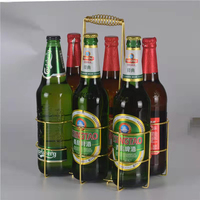 Casier à vin en acier inoxydable de haute qualité avec bouteille en métal pour seaux à glace et bacs à boissons