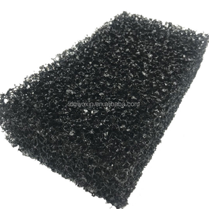 Éponge filtrante en <span class=keywords><strong>mousse</strong></span> de charbon actif à haute densité en graphène, porosité Eif, <span class=keywords><strong>30</strong></span> <span class=keywords><strong>Ppi</strong></span>, filtre pour aquarium, 40 mm, ferme hydroponique - Product Image 2