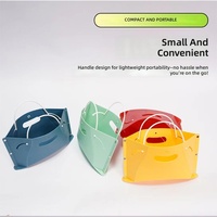 Tabouret pliant en plastique – Portable, idéal pour les sorties, les pique-niques et les fêtes, design compact pour l'attente en file d'attente et compatible avec les poussettes