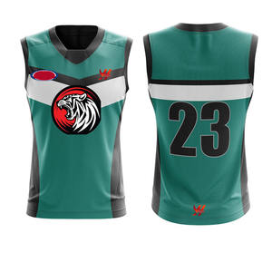 特注<span class=keywords><strong>AFL</strong></span>ラグビージャージ、通気性デジタルプリント、100％ポリエステル、速乾性、サッカー選手向け、ホットセール中 - Product Image 4