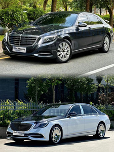 Per la <span class=keywords><strong>classe</strong></span> <span class=keywords><strong>S</strong></span> 2014-2018Y S500 S350 W222 Upgrade a Maybach Car Body Kit paraurti parti della carrozzeria Auto accessori - Product Image 3