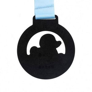 Medalla de Metal de Aleación de Zinc con Esmalte Suave, Personalizada, Precio al por Mayor, OEM, para Maratón, Gimnasia, Premio con Cinta - Product Image 3