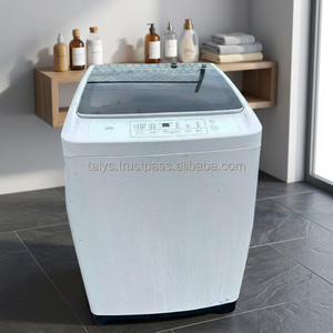 Lave-linge électrique à chargement par le haut d'occasion, double cuve, 4,6-5,5 kg, commande par micro-ordinateur, corps en plastique, usage domestique, couleur blanche - Product Image 6