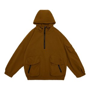 Mz Abrigo de Gabardina con Capucha Estilo Americano Retro, con Bolsillos Grandes, Relleno de Lana/Seda, para <span class=keywords><strong>Hombre</strong></span>, Moda Otoño, Marca Ins - Product Image 1