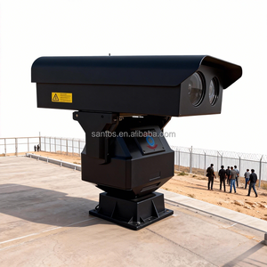 Cámara PTZ Láser de Largo Alcance (5000m) para Monitoreo de Campos Petroleros, Cámara de Seguridad Ultra Clara - Product Image 1