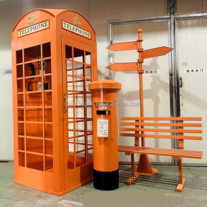 Màn Hình Ngoài Trời Điện Thoại Anh Pavilion Hộp Điện Thoại Tùy Chỉnh Đầy Màu Sắc <span class=keywords><strong>London</strong></span> Gian Hàng Điện Thoại - Product Image 3