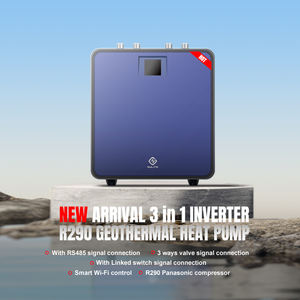 R32 10 кВт 20 кВт 30 кВт 40 кВт 140 кВт инверторная система отопления наземного источника геотермальный тепловой насос - Product Image 5