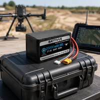Batterie de drone de relevé aérien sans pilote BATTIVUS 20000mAh 21.6V 432Wh 36C 6S4P XT60 INR21700-50PL avec décharge 25C Lipo FPV Akku Pack