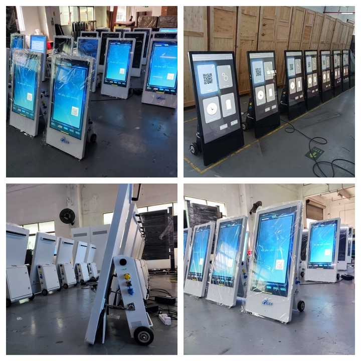 43 49 55 Inch Outdoor Waterproof Lcd Portable Digital Signage Ultra ...