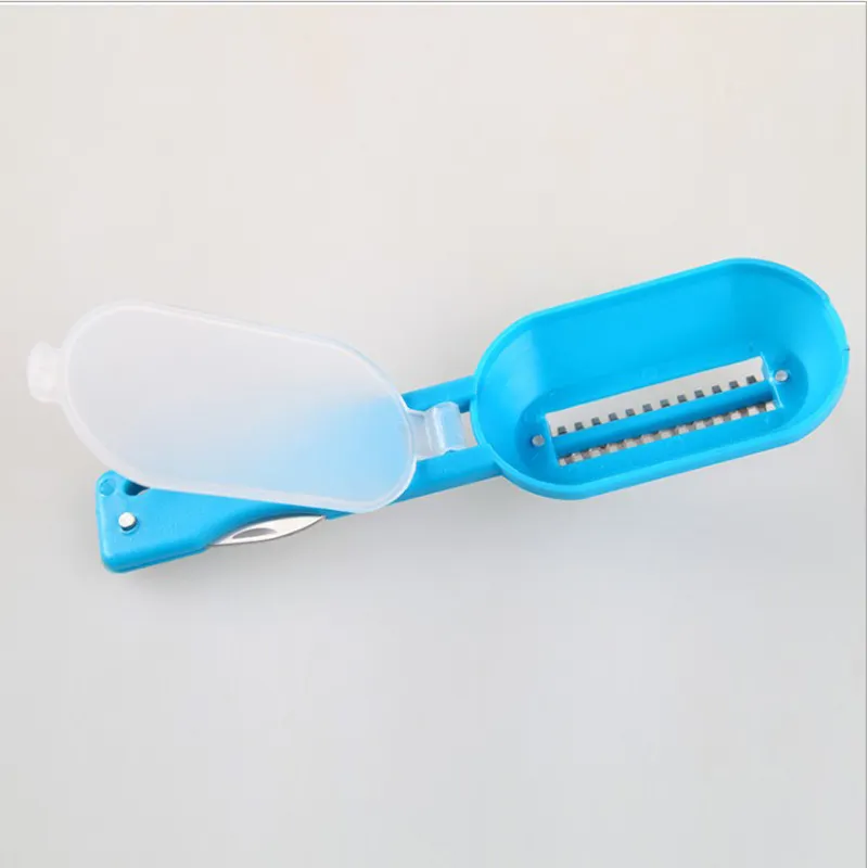 Fish Scales Multifunctional Fish Clean Kill Scale With Scraping Knife Fish Cleaning Tools
