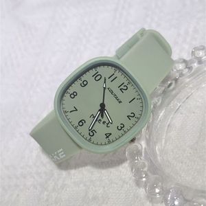 2025 New Model <b>Watch</b> - Student Model with White Display, Square Shape, <b>Electronic</b> <b>Watch</b> - Product Image 2