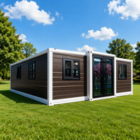 Casa Contenedor Expandible Moderna, Casa de Vacaciones Prefabricada, Villa Modular para Hospedaje, Airbnb para Hoteles y Resorts con Certificación CE