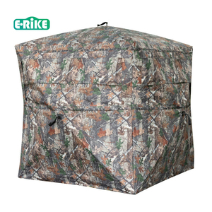 Tente de camping et de chasse imperméable E-RIKE, camouflage sauvage, grande capacité, 2-3 personnes, tente automatique pop-up Hubble pour l'extérieur - Product Image 1