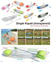 Sac flottant transparent pour kayak adulte avec ensemble complet pour hôtel, personnalisé de Chine, Lumark, résistant aux UV