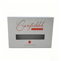 Cartes de remerciement 'Grateful' en or rose, enveloppes, autocollants, bougies, papier à lettres, boîtes rigides à fermeture magnétique pour baby shower de fille ou fête prénuptiale