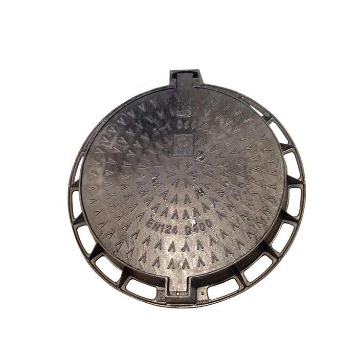 Ductile cast iron manhole covers with Frame EN124 Class B125