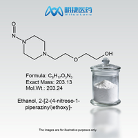 Impureté de nitrosamine synthétisée sur mesure, éthanol 2-[2-(4-nitroso-1-piperazinyl)éthoxy]- pour la recherche en qualité pharmaceutique GMP